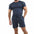 Men'S Fashion Casual Solid Round Neck Short Sleeve Shorts Sportswear