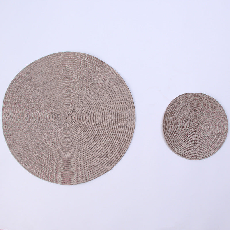 Waterproof Non-Slip Table Mats, Tableware, Bowl Mats, Beverage Cups, Coasters, Kitchen Party Supplies