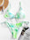 Sexy Halter Tie Dye Bikini Set