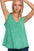 Zenana Crinkle Washed V-neck Sleeveless Top