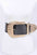 Plus Size Iconic Buckle Statement Patent Belt
