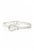 Crystal Buckle Stainless Steel Designer Bangle