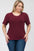 Plus Size Basic Short Sleeve T-shirt