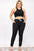 Plus Size Luxe Tank & Ruched Pants Set - Trendy, Comfy, Chic!