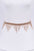 Rhinestone Fringe Chain Belt