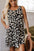 Alianna Leopard U Neck Sleeveless High Waist Dress