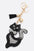 Black Cat Crystal Pillow Key Chain