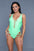 1977 Amaya Swimsuit Lime