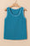 Skyla Metallic Sheen Tank Top