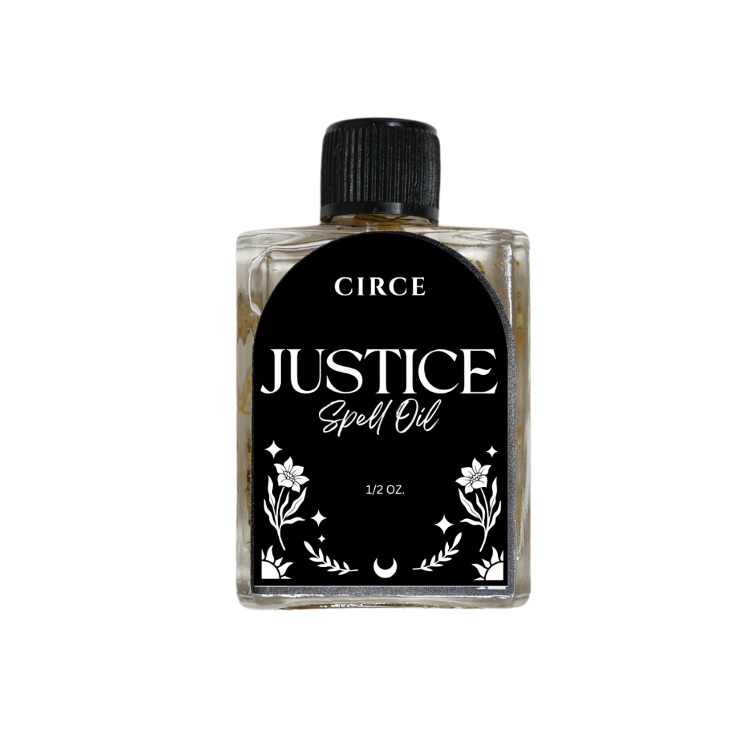 CIRCE Justice Spell Oil 1/2 oz.