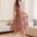 Comfortable Nightdress Women's Short Sleeve Floral Slimming Dress