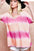 BiBi Tiedye Printed Hacci Knit Top