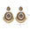 Indian Bell Alloy Bead Earrings