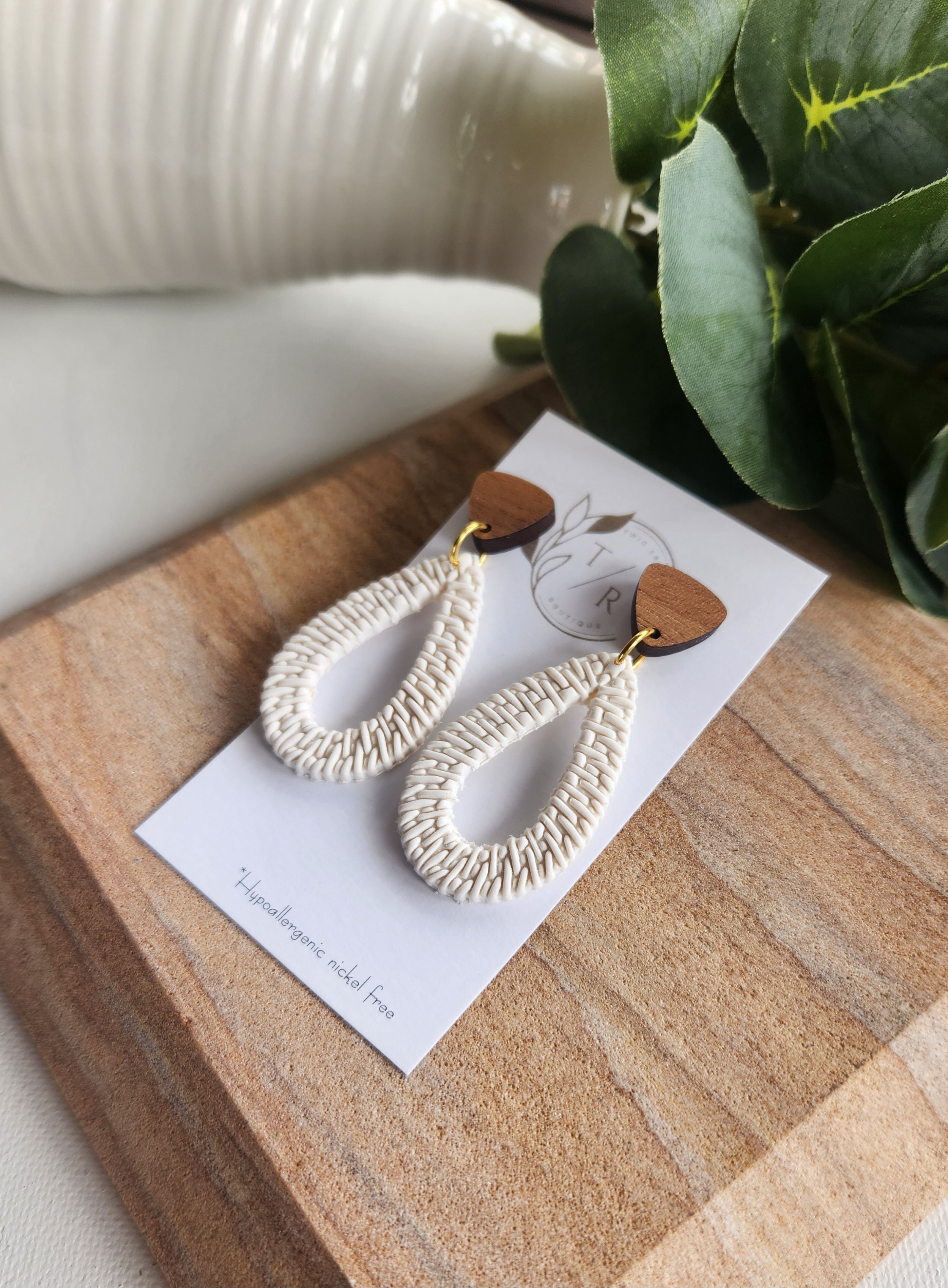 Boho Cream clay collection