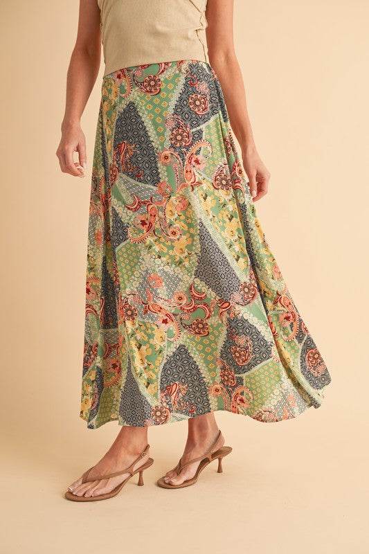 Bradyn Print Skirt