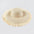 Big sun hat with fringe trim