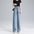 Tencel jeans wide leg pants for women in summer