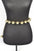Oversize Metallic CCB Beads Fashion Chain Belt