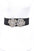 AB Rhinestone Flower Iconic Elastic Belt