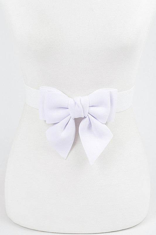 Bow Tie Fashion Elastic Belt