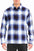 Mens Plaid Long Sleeve Flannel