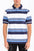 Old School Striped Pique Polo Shirt