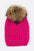 Raccoon Fur PomPom Beanie