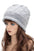 Wool Blend Slouchy Fit Cuffed Beanie