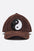 Yin Yang Patch Faux Suede Cap