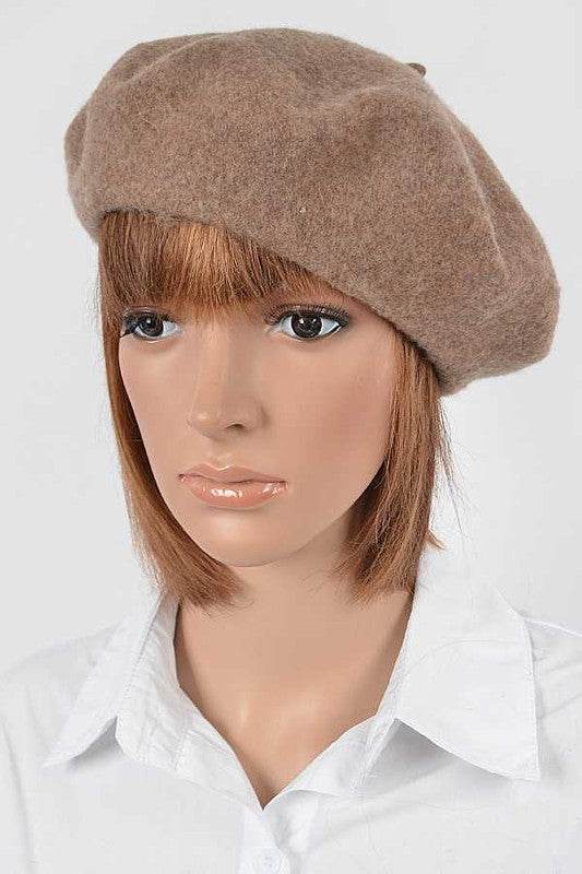 Wool Blend Fashion Beret