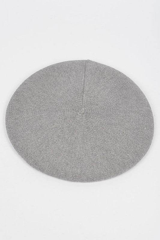 Soft Knit French Girl Beret