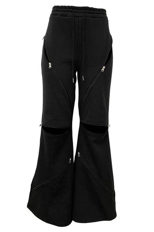 WOMEN FASHION CLASSIC STRAIGHT LEG PANTS