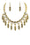 Mini Owls Iconic Fringe Metal Necklace Set