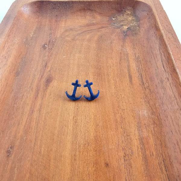Anchor Studs - Navy