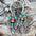 316L Surgical Steel Multi-Colored Beads Feather