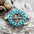 316L Stainless Steel Antique Turquoise Nipple