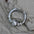 316L Surgical Steel Heart Gem Septum Clicker