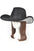 Faux Suede Cowboy Hat