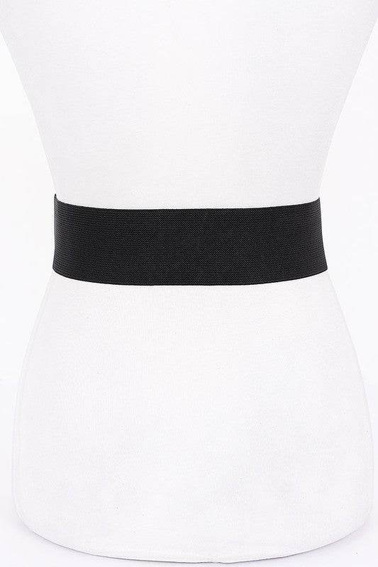 Wrap Around Fashion Elastic Wide Belt