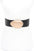 Shiny Buckle Classy Elastic Fashion Belt
