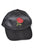Rose Embroidered Fashion Satin Cap