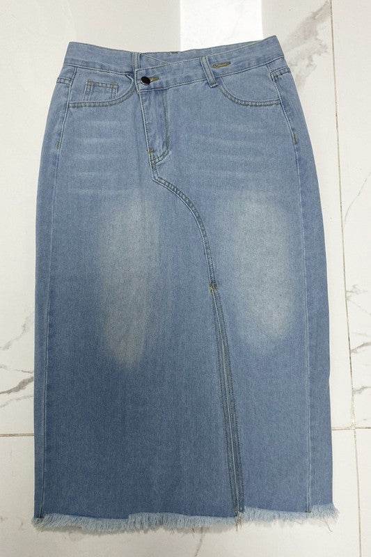 WOMEN FASHION DENIM SKIRT