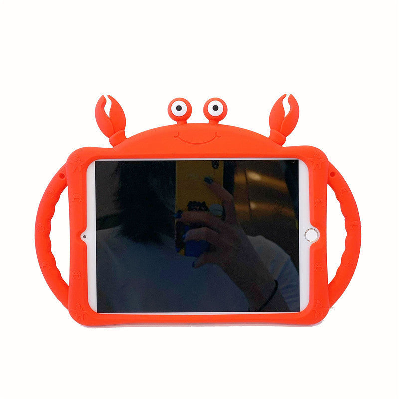 Apple Ipad Protective Case Stand Air34 Tablet Mini5 Silicone Pro11-inch Drop-resistant Soft Case