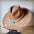 Tan Hide w/Turq Slab Leather Band Choice Hat