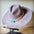 Tan Hide w/Turq Slab Leather Band Choice Hat