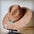 Cognac w/Turq Slab Leather Band Choice Hat