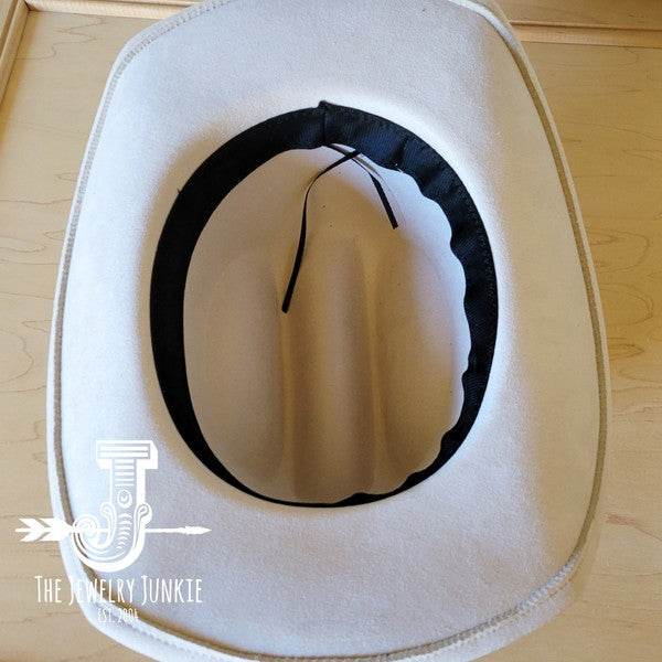 Magenta Navajo Turq Slab Leather Band Choice Hat