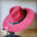 Magenta Navajo Turq Slab Leather Band Choice Hat