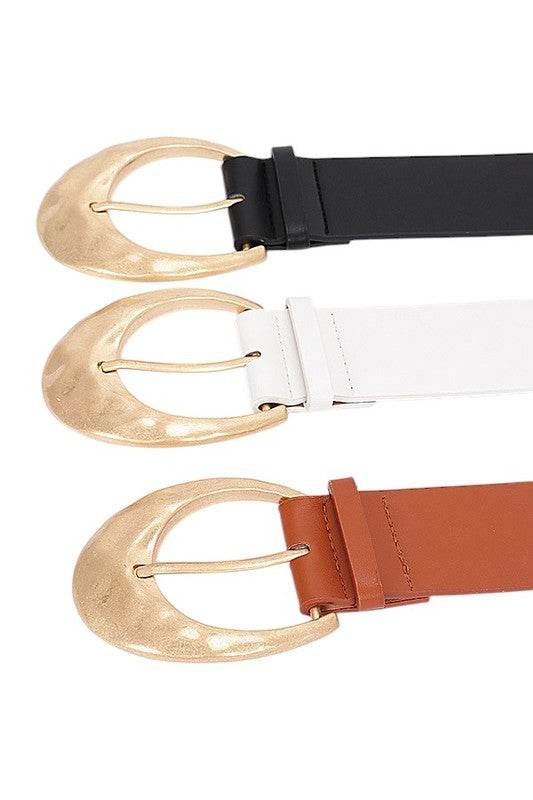 Oval Buckle Classic Fashion Belt