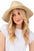 Starfish Charm Hatband Straw Sun Hat